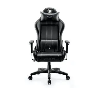 Diablo Chairs X-One 2.0 Normal Size Gamingowy do 136kg Skóra ECO Tkanina Czarny - Kup na Raty - RRSO 0%