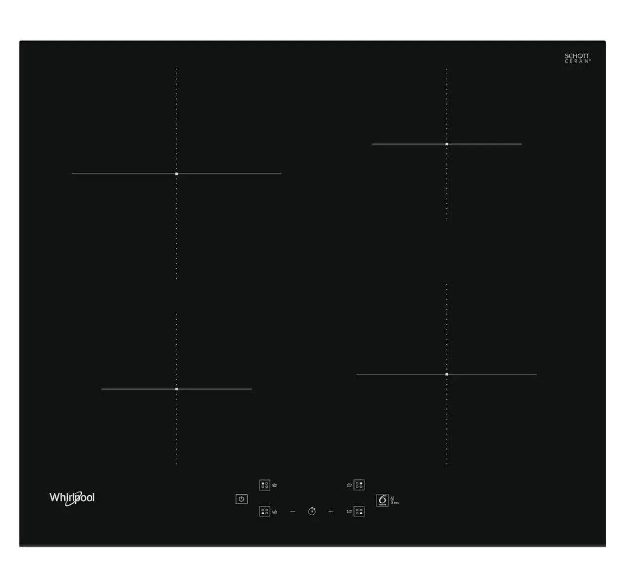 Płyta indukcyjna Whirlpool WSQ2760BF 59cm