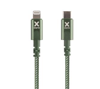 Kabel Xtorm USB-C - Lightning 1m Zielony