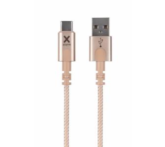 Kabel Xtorm USB - USB-C 1m Złoty