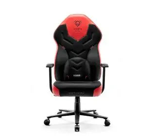 Diablo Chairs X-Gamer 2.0 Normal Size Gamingowy do 150kg Skóra ECO Tkanina Deep red - Kup na Raty - RRSO 0%