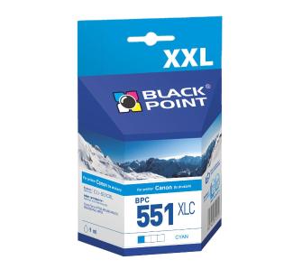 Tusz Black Point BPC551XLC (zamiennik CLI-551C XL) Błękitny 9 ml