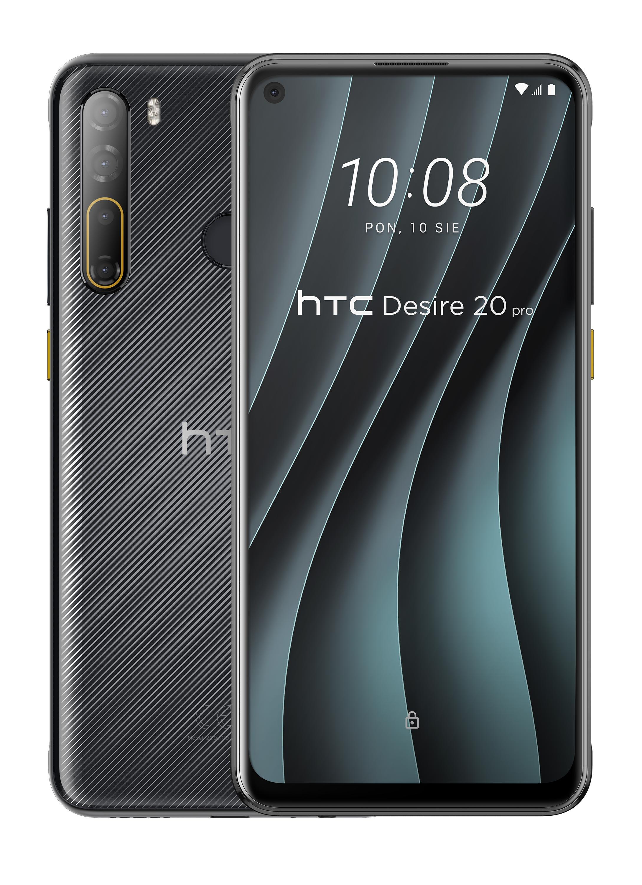 Smartfon HTC Desire 20 Pro (czarny)