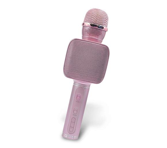 mikrofon z głośnikiem Bluetooth Forever BMS-400 (różowy)