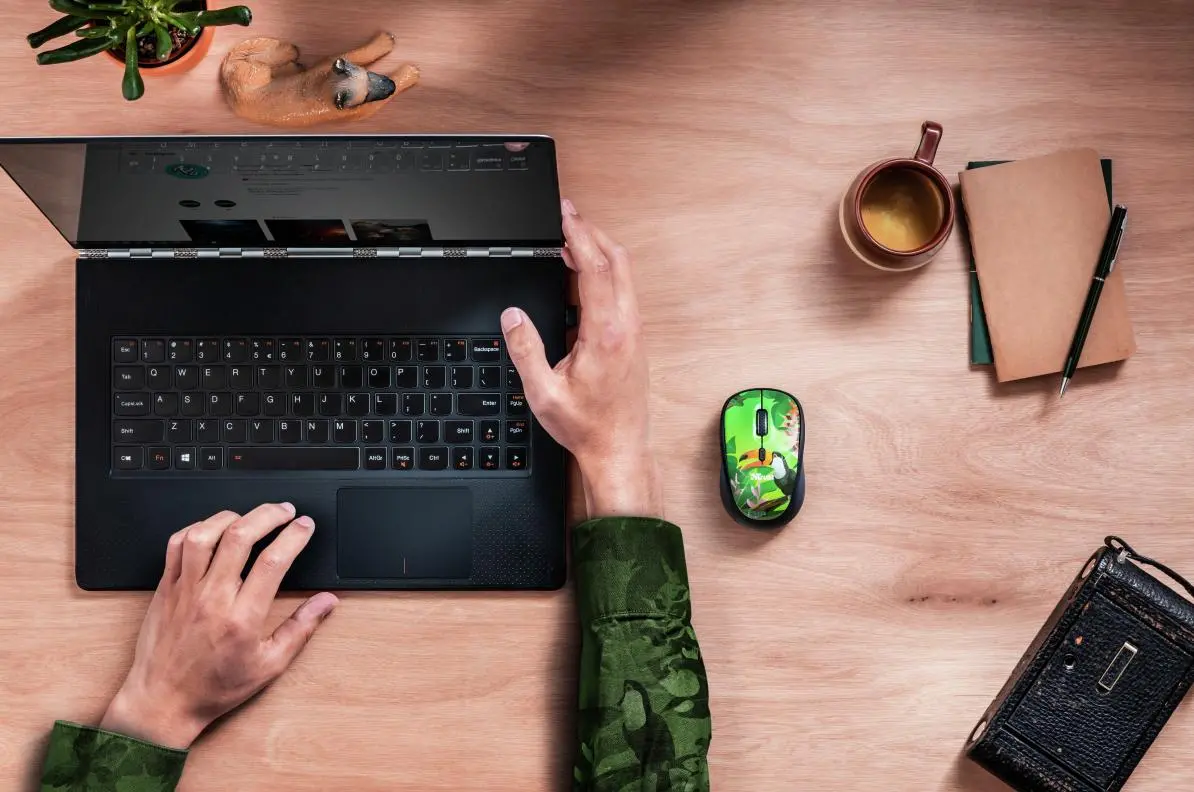 Myszka Trust Yvi Wireless Mouse Toucan 23389 Zielony