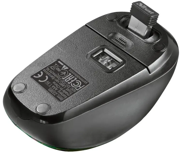 Myszka Trust Yvi Wireless Mouse Toucan 23389 Zielony