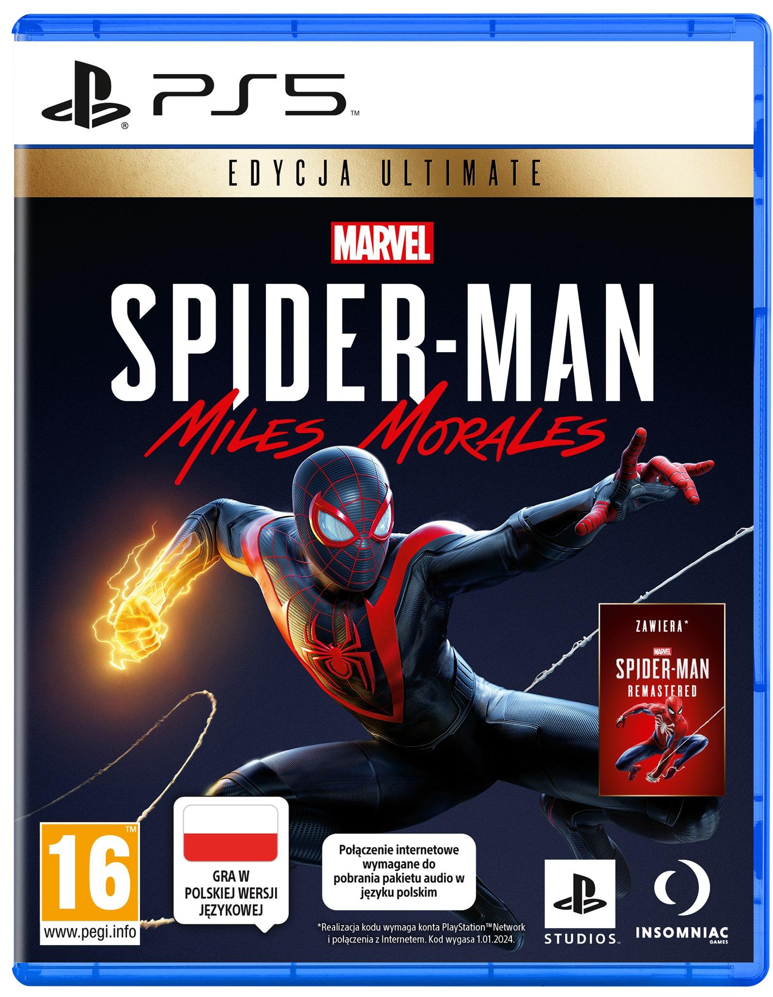 Marvel’s Spider-Man: Miles Morales Ultimate Edition Gra na PS5