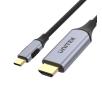 Kabel USB Unitek V1125A Srebrno-szary