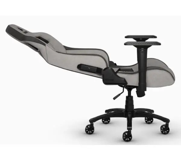 Corsair T3 Rush Gamingowy do 120kg Tkanina Jasnoszary - Kup na Raty - RRSO 0%