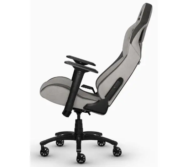 Corsair T3 Rush Gamingowy do 120kg Tkanina Jasnoszary - Kup na Raty - RRSO 0%