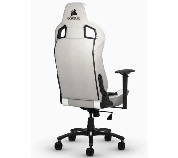 Corsair T3 Rush Gamingowy do 120kg Tkanina Biało-szary - Kup na Raty - RRSO 0%