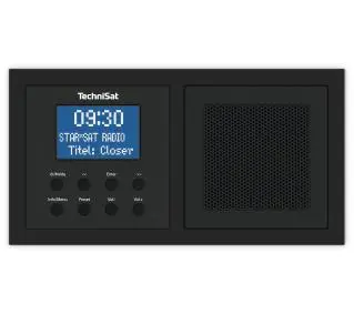 TechniSat DigitRadio UP 1 Radio FM DAB+ Bluetooth Czarny - Kup na Raty - RRSO 0%