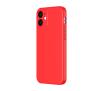 Etui Baseus Liquid Silica Gel Case do iPhone 12 mini (czerwony)