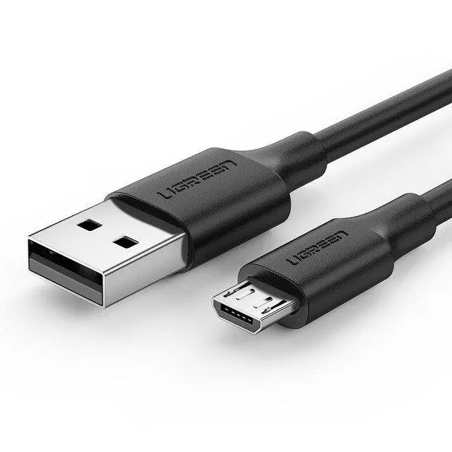Kabel UGREEN micro USB QC 3,0 2,4A 1m Czarny