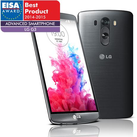 Smartfon LG G3 (tytanowy)