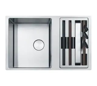 Franke Box Center BWX1204127 Stalowy - DRUGI -30%, ALBO 5-TY ZA 1ZŁ - Kup na Raty - RRSO 0%