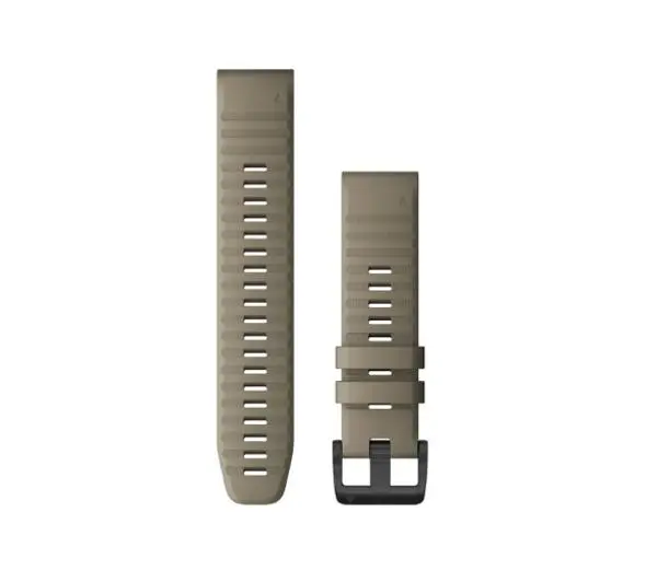Garmin fenix 6 22mm QuickFit Dark Sandstone Silicone Band Piaskowy-Zdjęcie-0