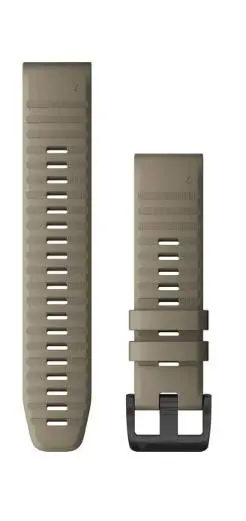 Pasek Garmin fenix 6 22mm QuickFit Dark Sandstone Silicone Band Piaskowy