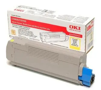 Toner OKI 43324421 Żółty