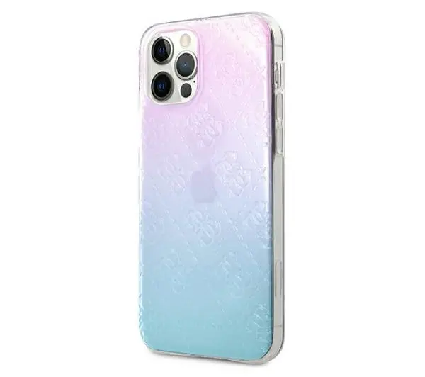 Zdjęcia - Etui GUESS 4G 3D Pattern GUHCP12L3D4GGBP do iPhone 12 Pro Max 