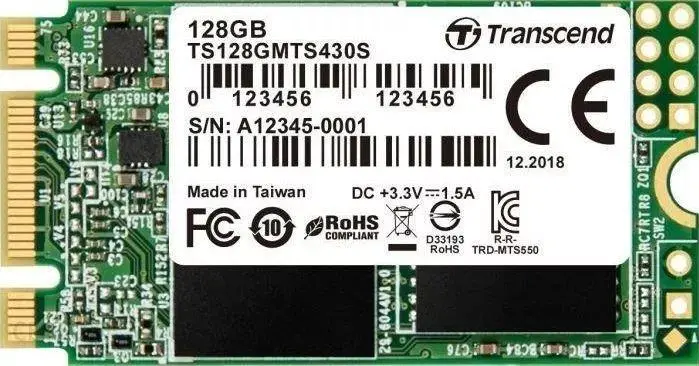 Dysk SSD Transcend 430S 128GB M.2 SATA