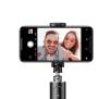 Baseus Selfie stick Bluetooth (czarno-srebrny)