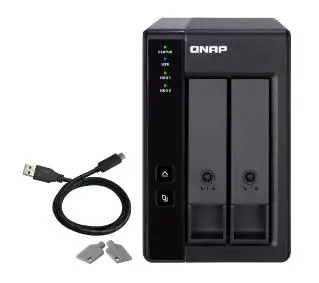 QNAP TR-002 Czarny - Kup na Raty - RRSO 0%