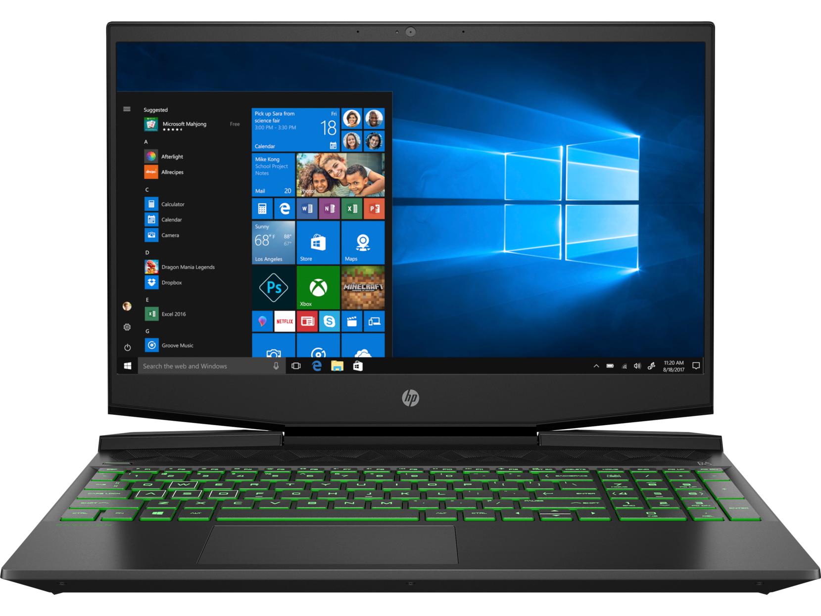 Laptop gamingowy HP Pavilion Gaming 15-dk1046nw 15,6" i5-10300H 8GB RAM 512GB Dysk SSD GTX1660TiMQ Win10
