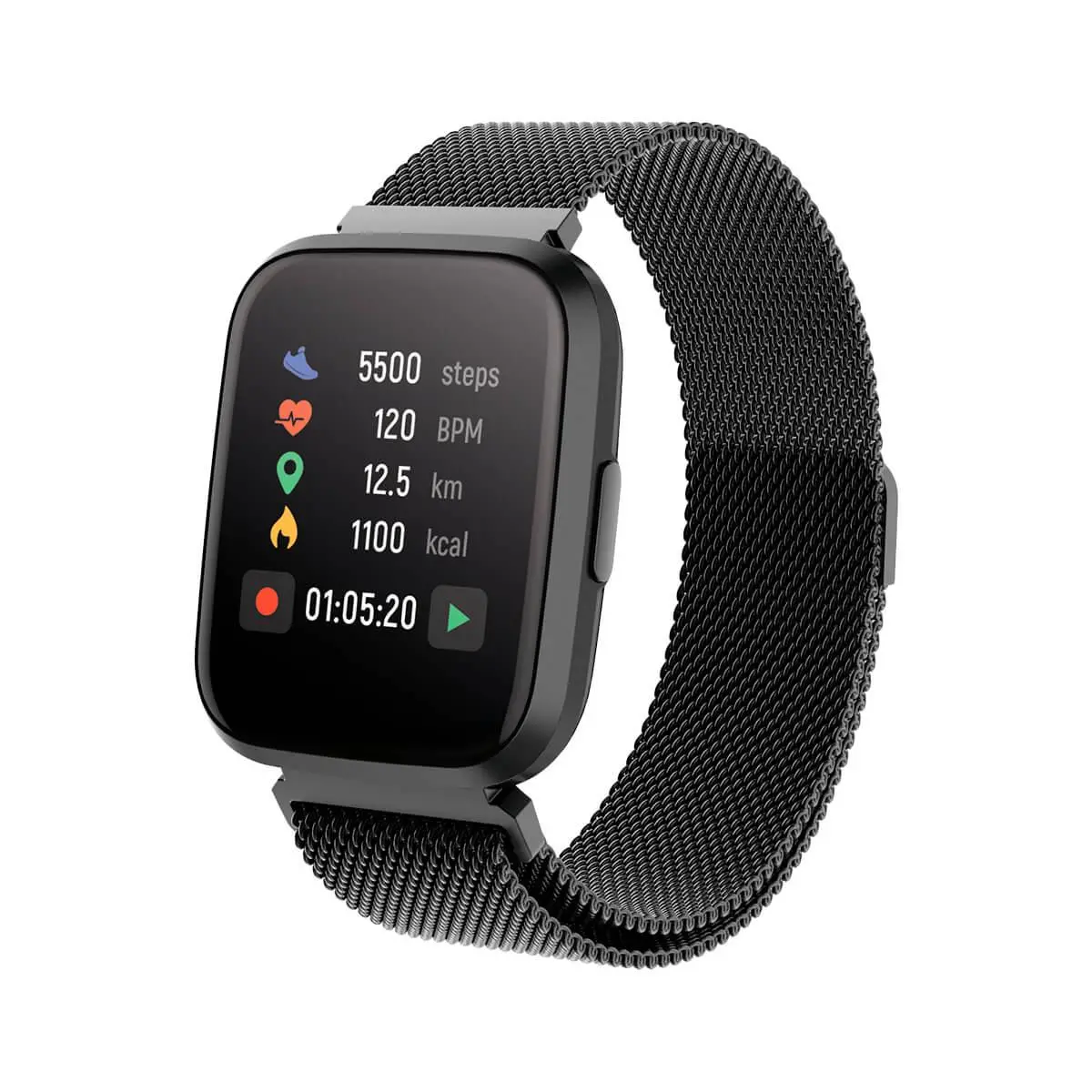 Smartwatch Forever Forevigo2 42mm Czarny