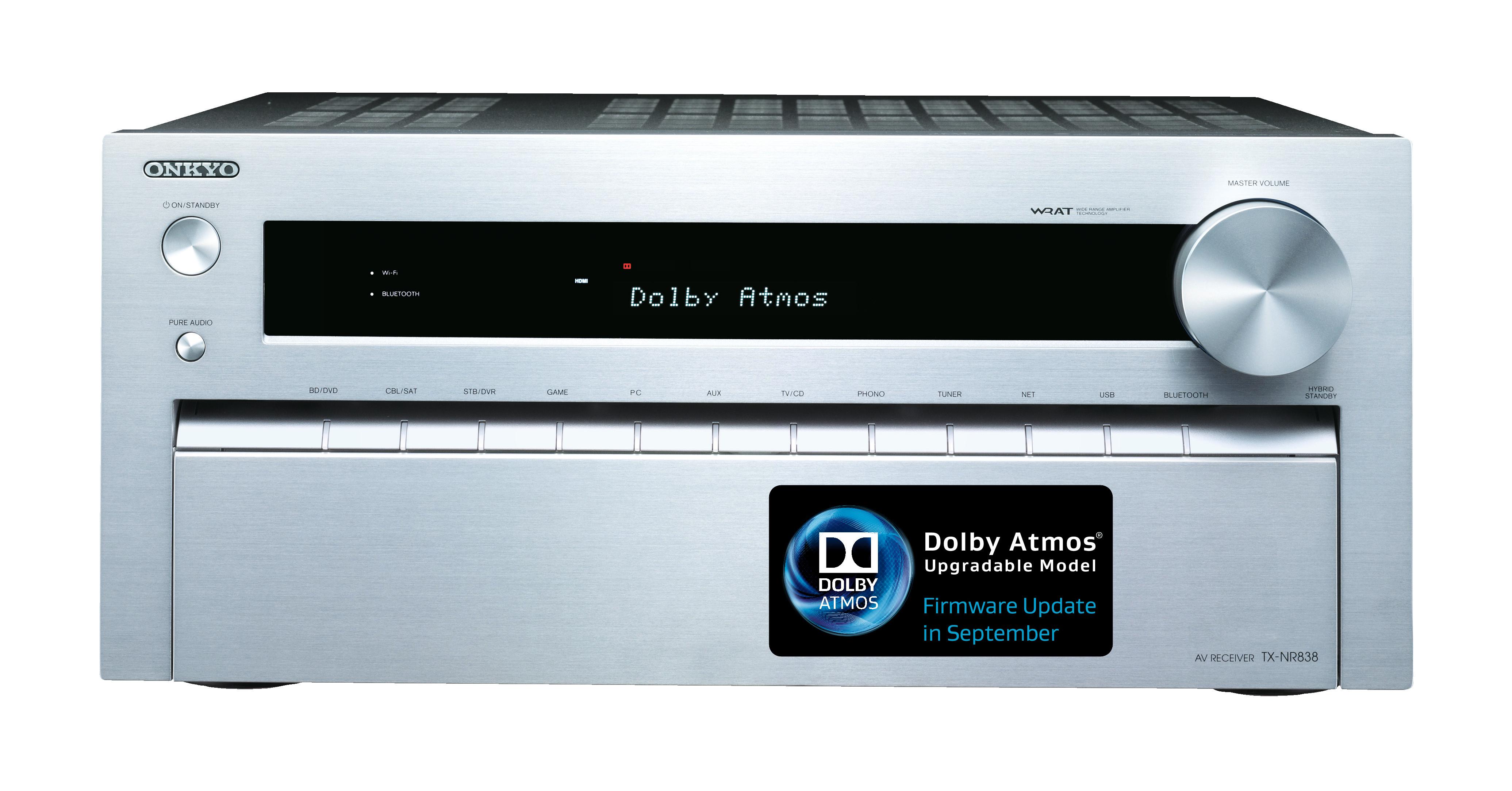 Amplituner Onkyo TX-NR838 (srebrny)