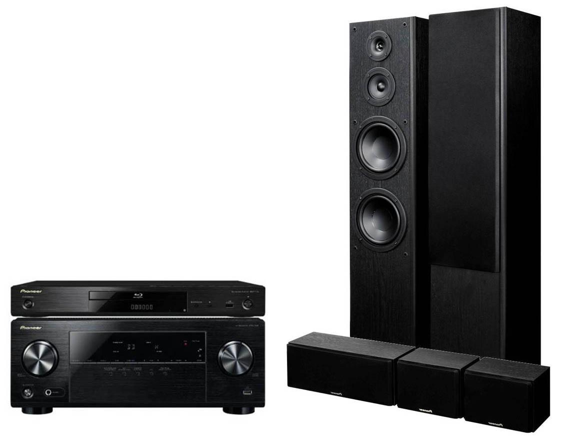 Zestaw kina Pioneer BDP-170K, VSX-329K, S-ES3TB (czarny)