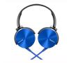 Słuchawki przewodowe Sony MDR-XB450AP (niebieski)