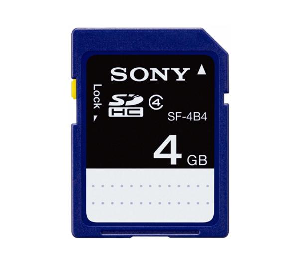 Sony SF4B4 SDHC Class 4 4GB