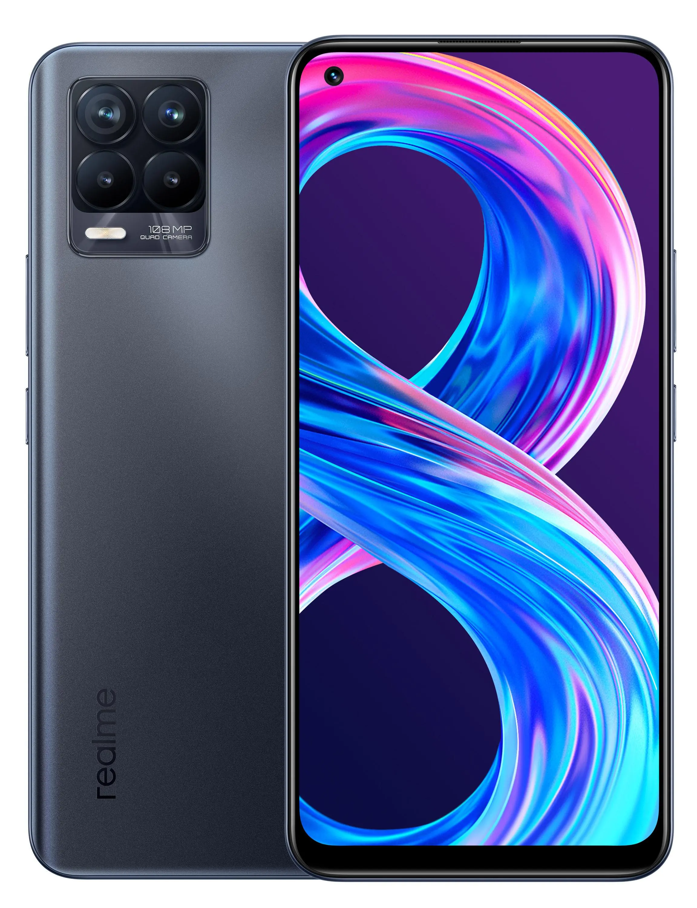 Smartfon realme 8 Pro  8/128GB 6,4" 60Hz 108Mpix Czarny
