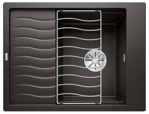 Zlewozmywak Blanco ELON 45 S 525880 Granitowy Czarny