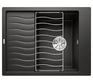 Blanco ELON 45 S 525880 Granitowy Czarny - Kup na Raty - RRSO 0%