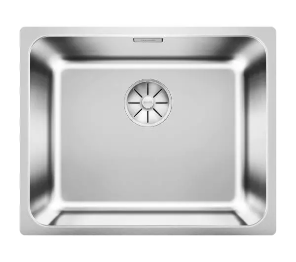 Zlewozmywaki kuchenne - Blanco Solis 500-U 526122 Stalowy Srebrny