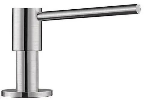 Dozownik do mydła Blanco TORRE 526430 z powłoką PST Srebrny