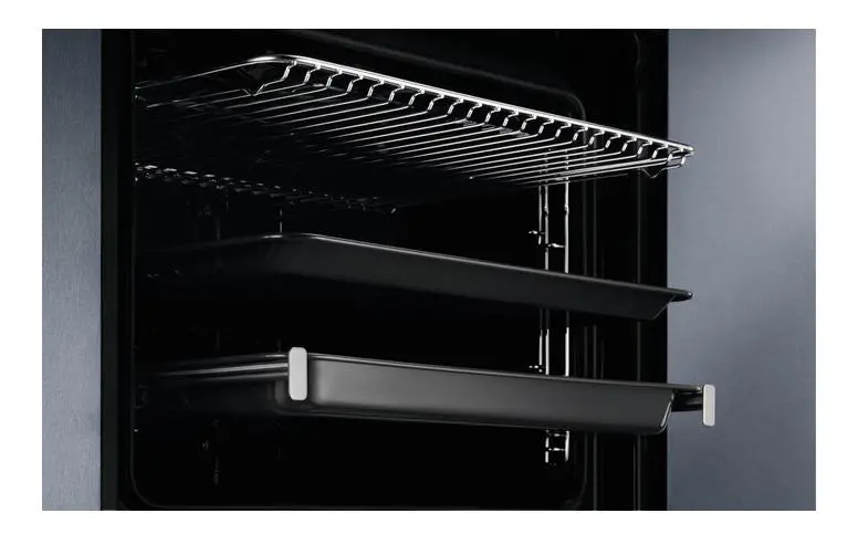 Piekarnik elektryczny parowy Electrolux 600 SteamBake EOD6C77WX Termoobieg Termosonda Zdalne sterowanie Czarno-stalowy