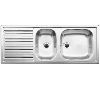 Zlewozmywak Blanco Top EZS 11 x 4 500847 Stalowy Srebrny