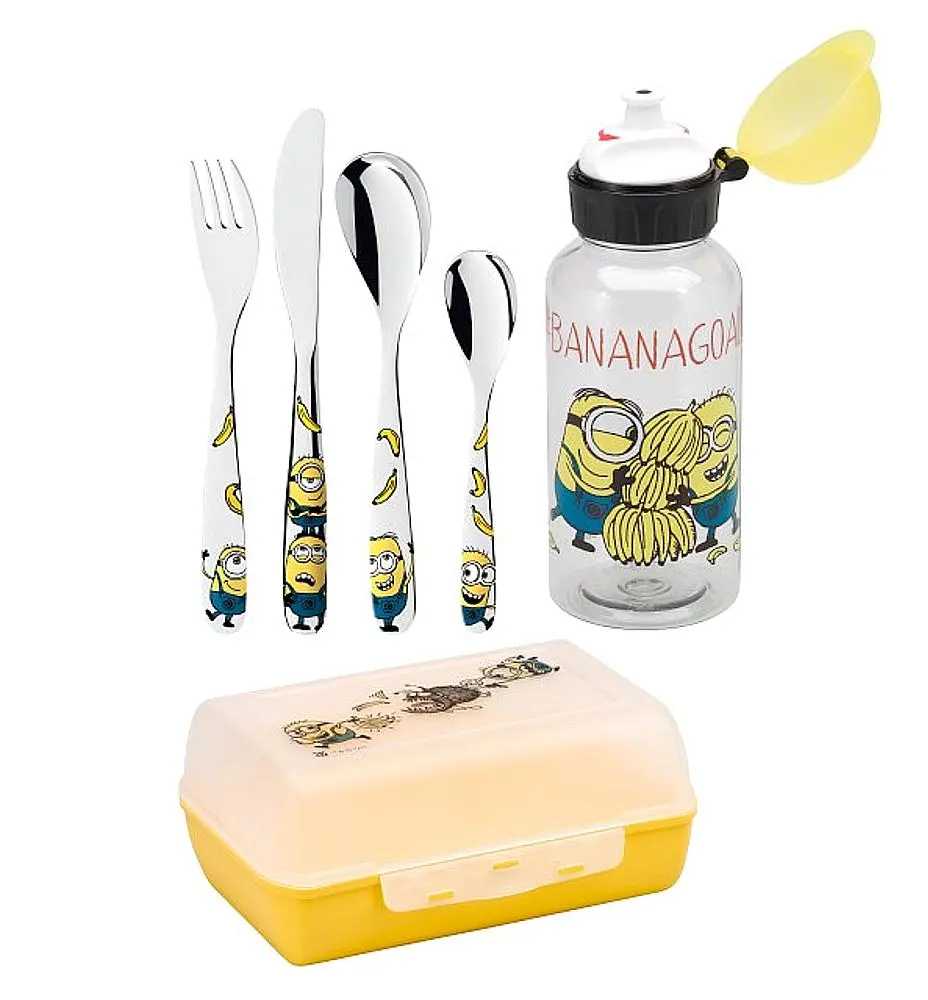 Zestaw dla dzieci WMF Minionki 6 elementów