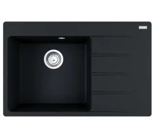 Franke Centro CNG 611-78 TL Komora z lewej strony Granitowy Onyx - Kup na Raty - RRSO 0%