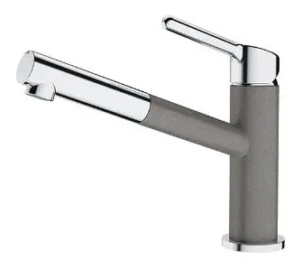 Bateria Franke Orbit Pull-Out Kamienny szary Chrom