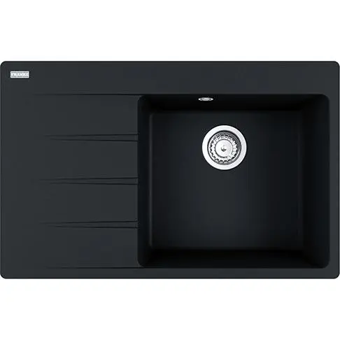 Zlewozmywak Franke Centro CNG 611-78 TL Komora z prawej strony Granitowy Onyx