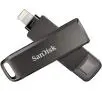 PenDrive SanDisk iXpand Luxe 64GB USB Typ C / Lightning Srebrno-czarny