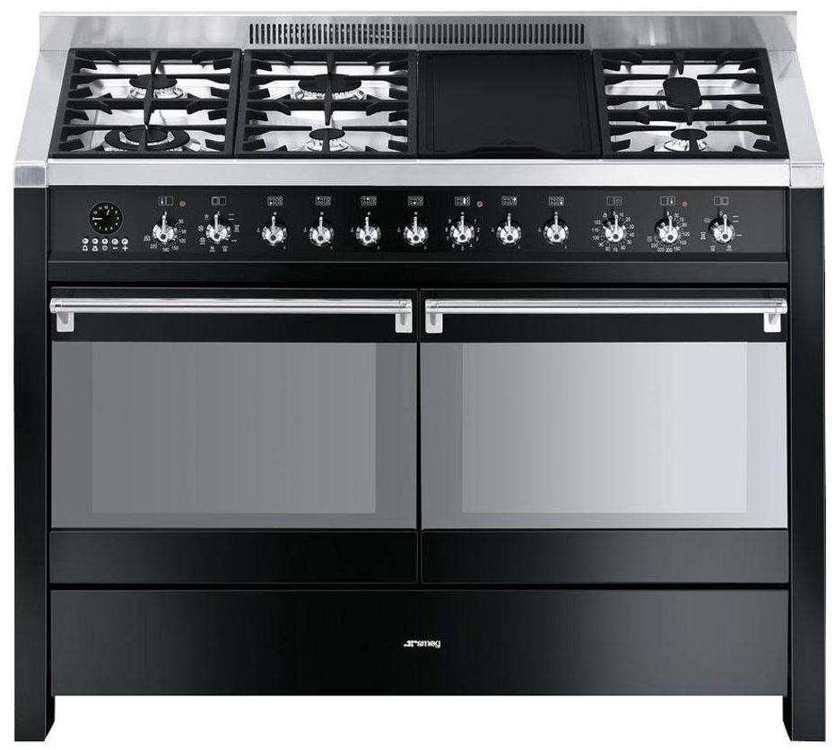 Kuchnia gazowo-elektryczna Smeg A4BL-8