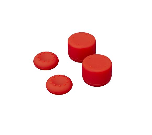 nakładka White Shark PS5-818 WHEEZER-R silikonowe nakładki na analogi DualSense (czerwony)