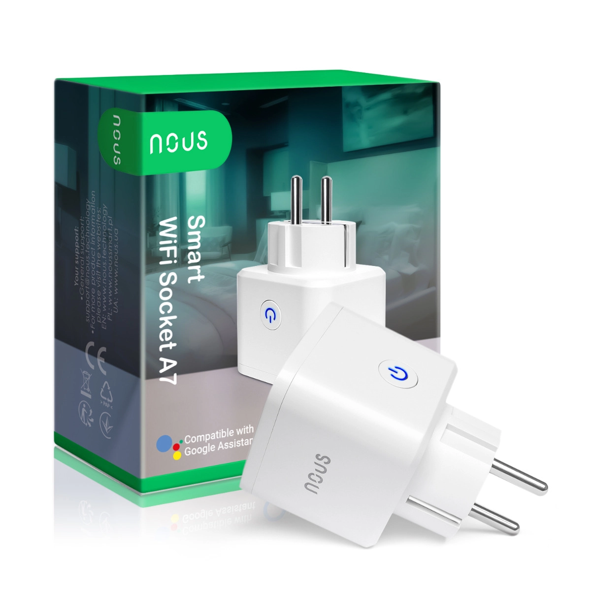Smart plug Nous A7 16A