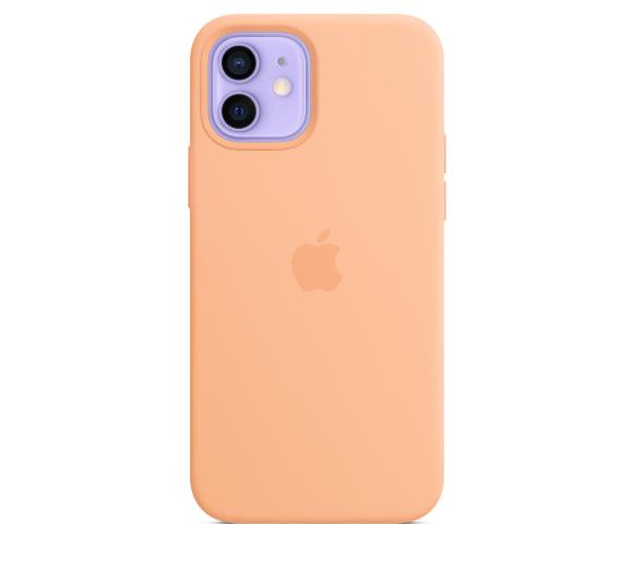 etui dedykowane Apple Silicone Case MagSafe iPhone 12/12 Pro MK023ZM/A (melonowy)
