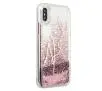 Etui Karl Lagerfeld Glitter Signature KLHCPXTRKSRG do iPhone X/Xs